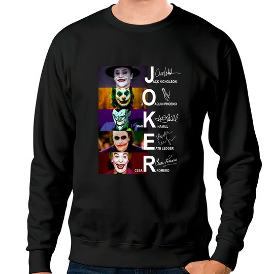Discover The Joker Tshirt, Joker 2022 Tshirt, Joker Friends Sweatshirts, Funny Joker Shirt Fan Gifts