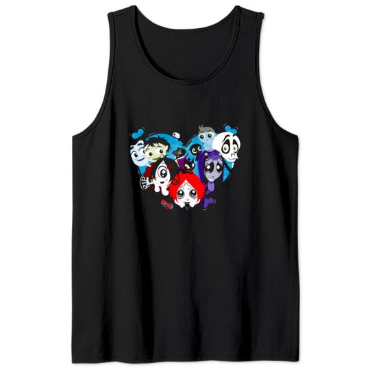 Ruby Gloom heart Tank Tops