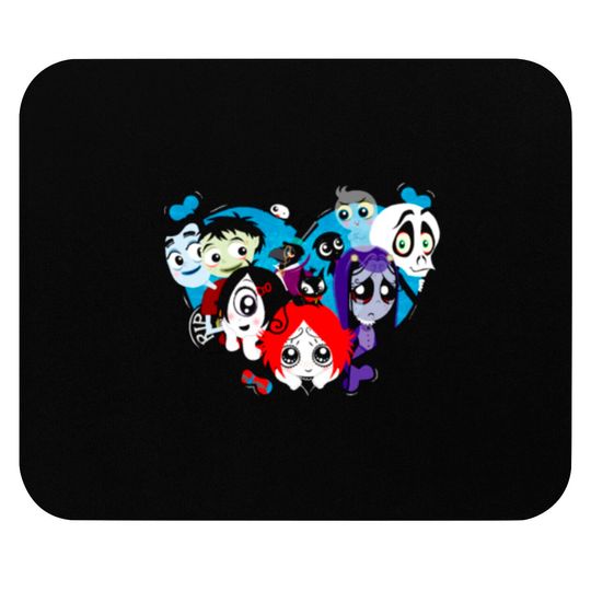 Ruby Gloom heart Mouse Pads