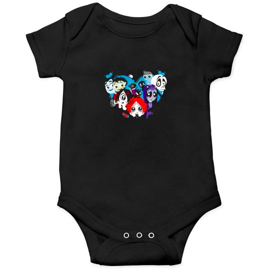 Ruby Gloom heart Onesies