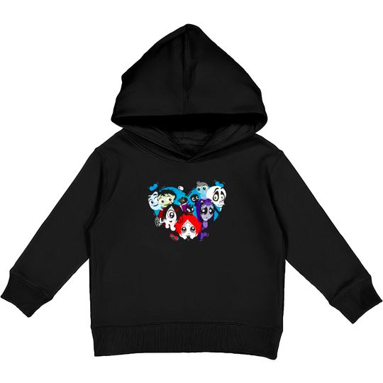 Ruby Gloom heart Kids Pullover Hoodies