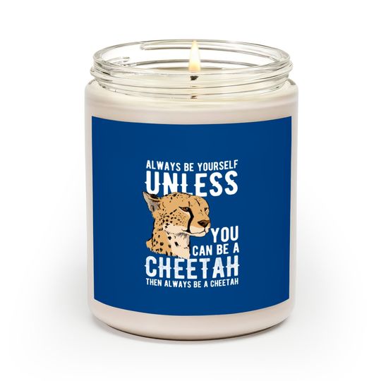 Animal Print Gift Cheetah Scented Candles