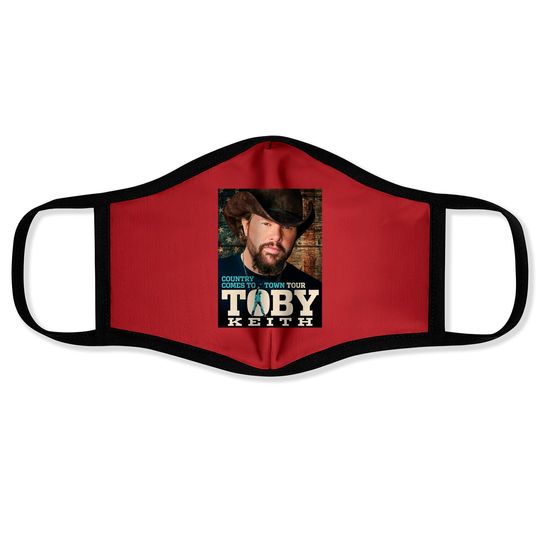 Toby Keith Face Masks