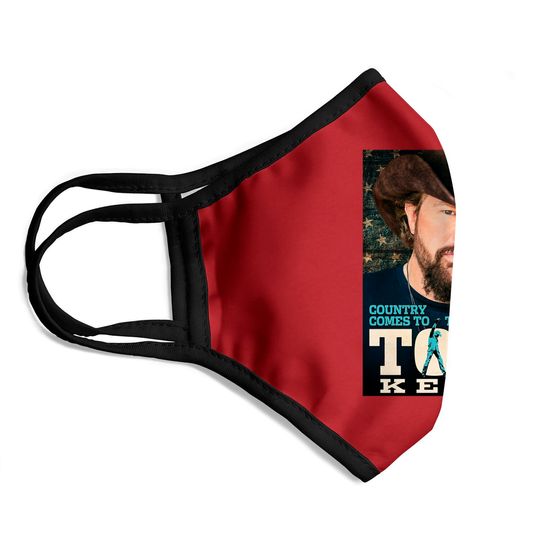 Toby Keith Face Masks