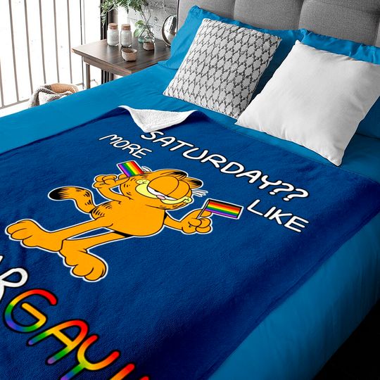 garfield said gay rights Classic Baby Blankets