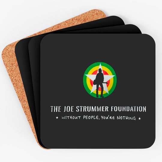 Discover The Clash Joe Strummer Foundation Gift Coasters