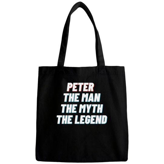 Discover Peter The Man The Myth The Legend Bags