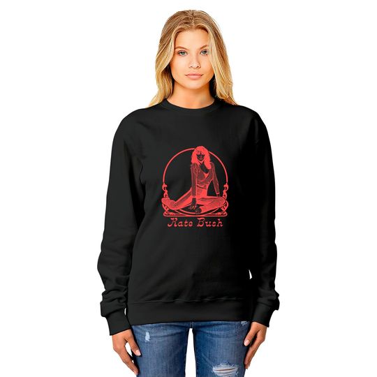 Kate Bush Retro Aesthetic Fan Art Design Sweatshirts