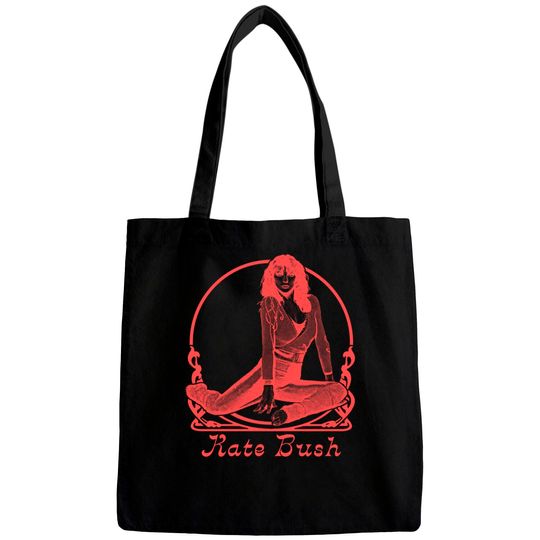 Discover Kate Bush Retro Aesthetic Fan Art Design Bags
