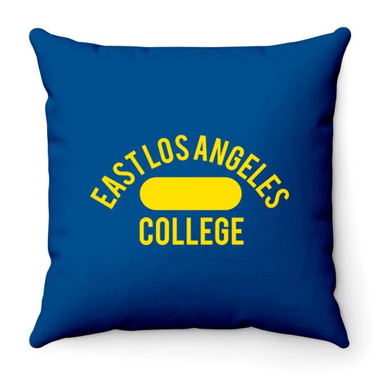 East Los Angeles College Worn By Frank Zappa - Frank Zappa - Throw Pillows