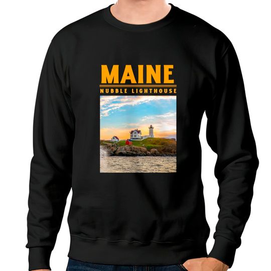 Nubble Light Maine Sweatshirts