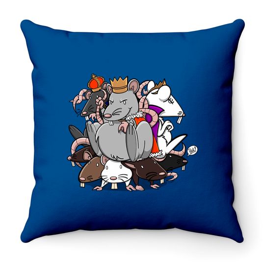 Discover The Rat King - Rat King - Throw Pillows