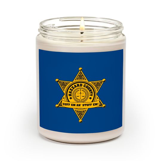 Dukes of Hazzard Police Badge - Dukes Of Hazzard - Scented Candles