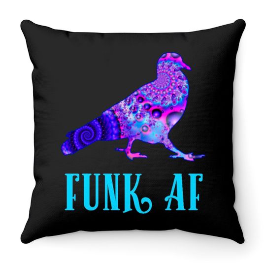 Discover Pigeons Playing Ping Pong Funk AF PPPP Throw Pillows