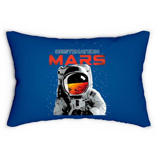 Discover Destination Mars Lumbar Pillows