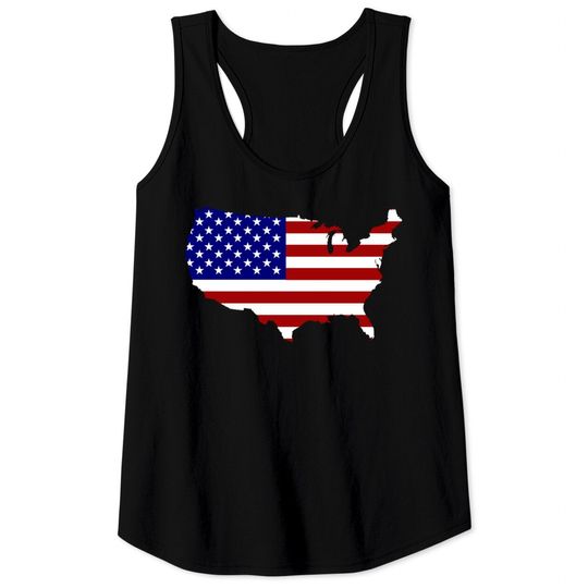 American flag 4th of july - 4th Of July - Tank Tops