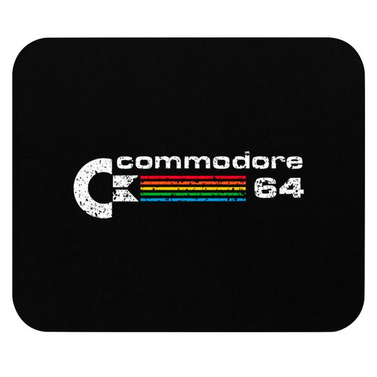 Commodore 64 Retro Computer distressed - Commodore 64 - Mouse Pads