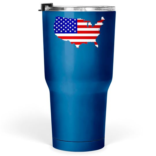 American flag 4th of july - 4th Of July - Tumblers 30 oz