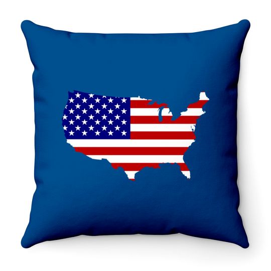 Discover American flag 4th of july - 4th Of July - Throw Pillows