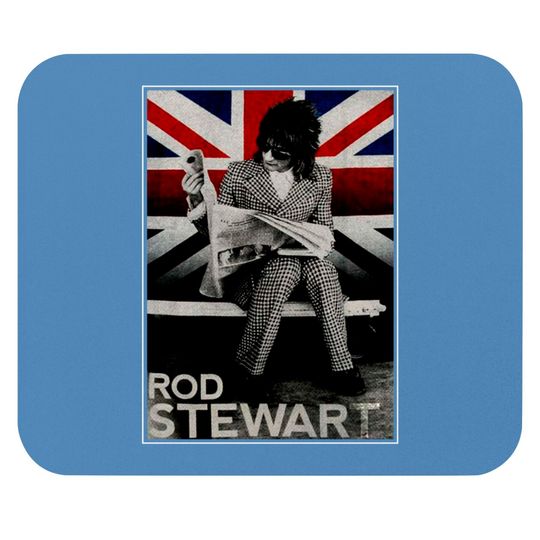 Discover Rod Stewart Plaid Union Jack Tour 2014 Mouse Pads, Rod Stewart Mouse Pad Fan Gift, Rod Stewart Gift, Rod Stewart Vintage Mouse Pad