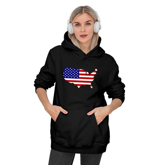 American flag 4th of july - 4th Of July - Hoodies