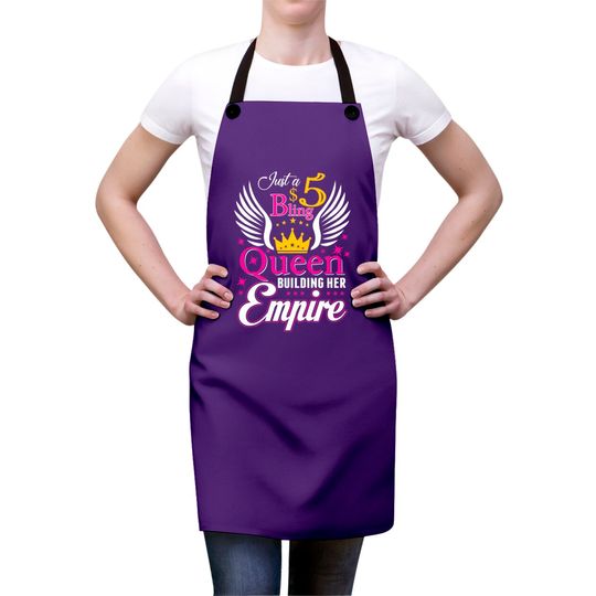 5 Bling Queen for women Ladies Paparazzi Aprons