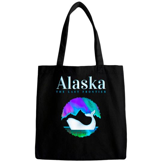 Alaska Northern Lights Orca Whale with Aurora Bags