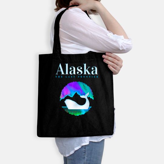 Alaska Northern Lights Orca Whale with Aurora Bags