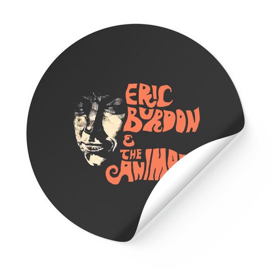 Eric Burdon and The Animals Band Stickers