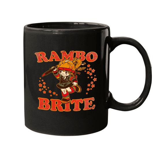 Discover Rambo Brite - Sylvester Stallone - Mugs