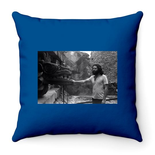 Jim Morrison - Mexico - Throw Pillows