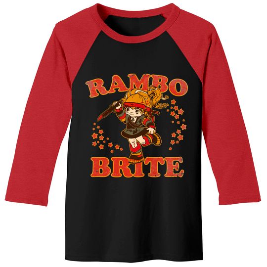 Rambo Brite - Sylvester Stallone - Baseball Tees