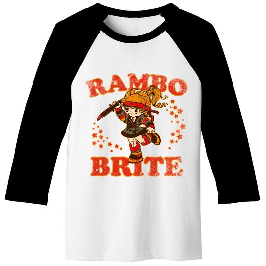 Rambo Brite - Sylvester Stallone - Baseball Tees