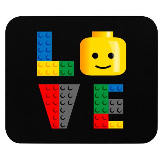 LOVE Lego - Lego - Mouse Pads