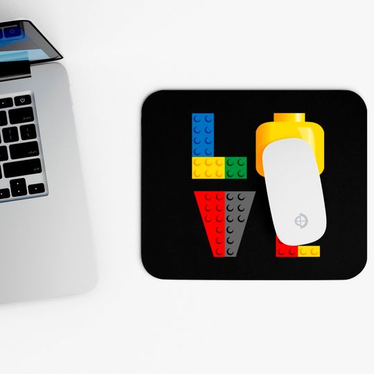 LOVE Lego - Lego - Mouse Pads