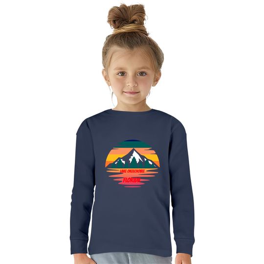 lake okeechobee for people who like lakes, vacati  Kids Long Sleeve T-Shirts