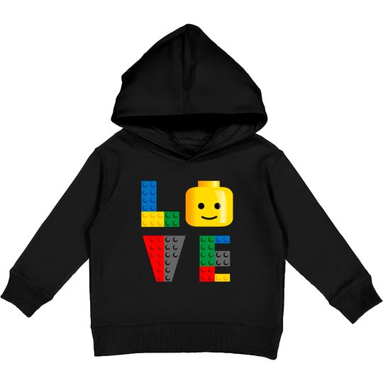 Discover LOVE Lego - Lego - Kids Pullover Hoodies