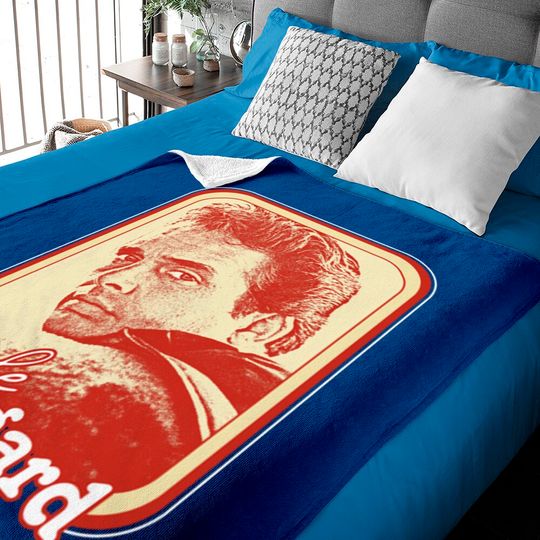Discover Merle Haggard /// Retro Style Country Music Fan Gift - Merle Haggard - Baby Blankets
