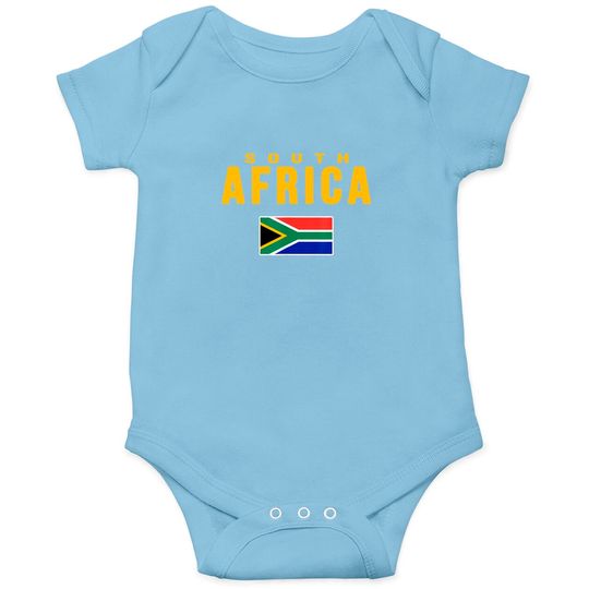 Discover South Africa South African Flag Onesies