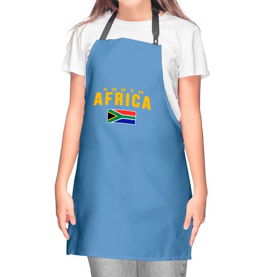 South Africa South African Flag Kitchen Aprons