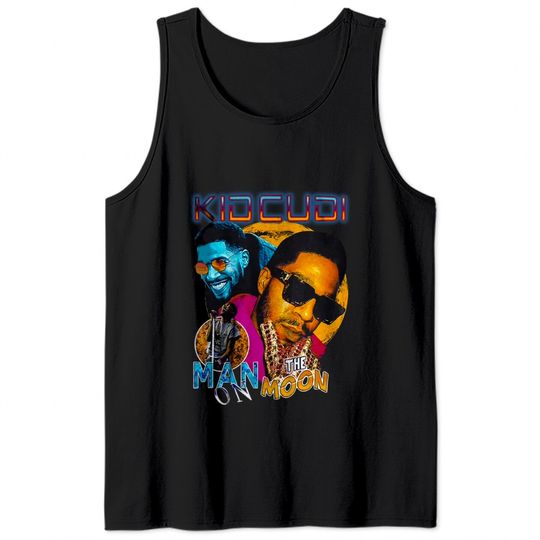 Vintage Kid Cudi 90s Bootleg Tank Tops
