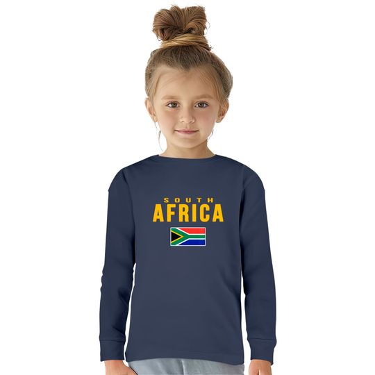 South Africa South African Flag  Kids Long Sleeve T-Shirts