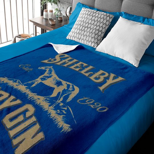 Peaky Blinders Unisex Baby Blankets: Shelby Dry Gin