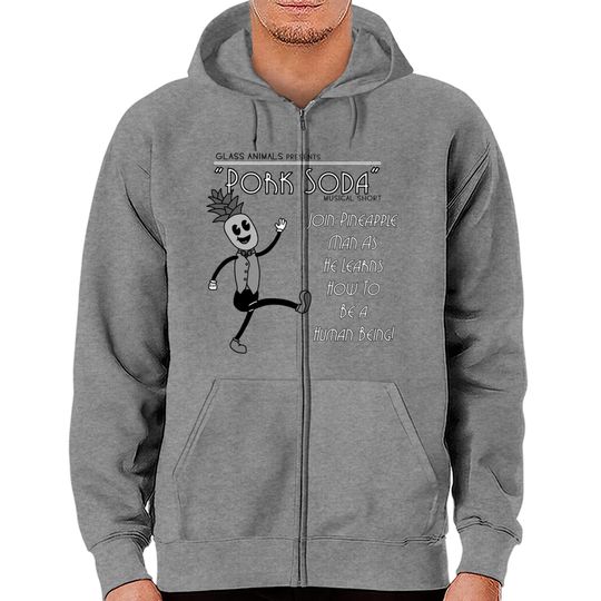 Vintage Pork Soda 2 - Glass Animals - Zip Hoodies