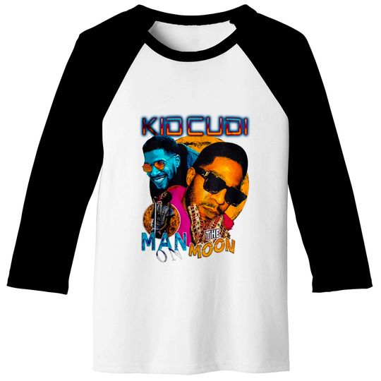 Vintage Kid Cudi 90s Bootleg Baseball Tees