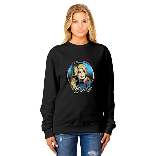 Dolly Parton Western, Dolly Parton Singer, Dolly Art Classic Sweatshirts