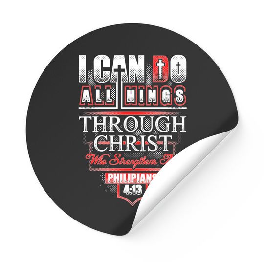 Discover Philippians - I Can Do All Things Through Christ Stickers