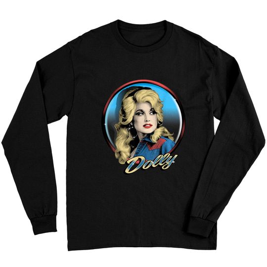 Dolly Parton Western, Dolly Parton Singer, Dolly Art Classic Long Sleeves