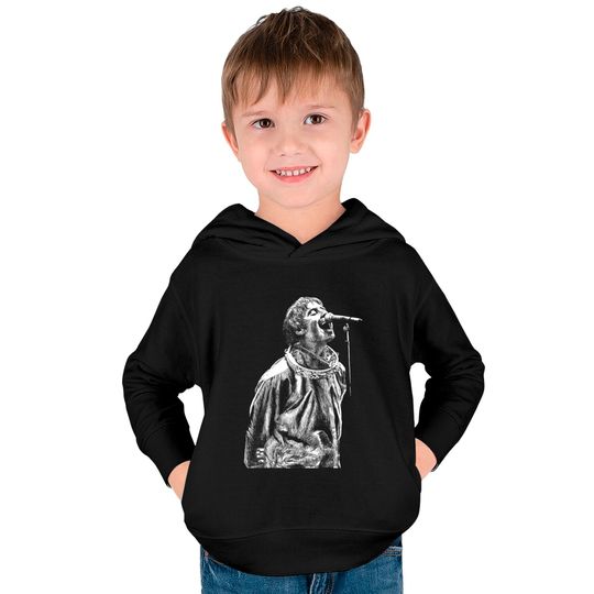 Liam Gallagher - Oasis - Kids Pullover Hoodies