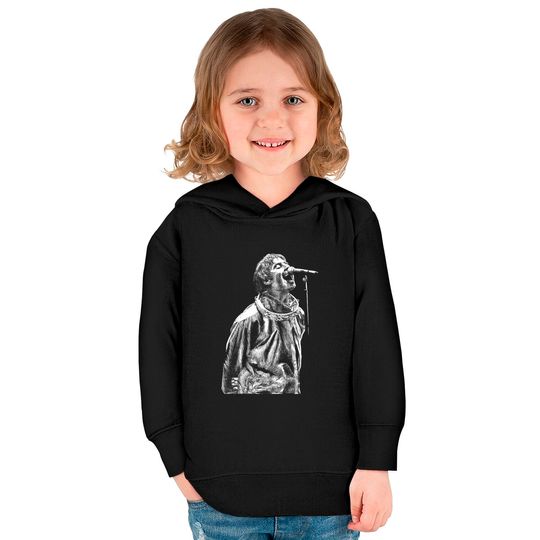 Liam Gallagher - Oasis - Kids Pullover Hoodies